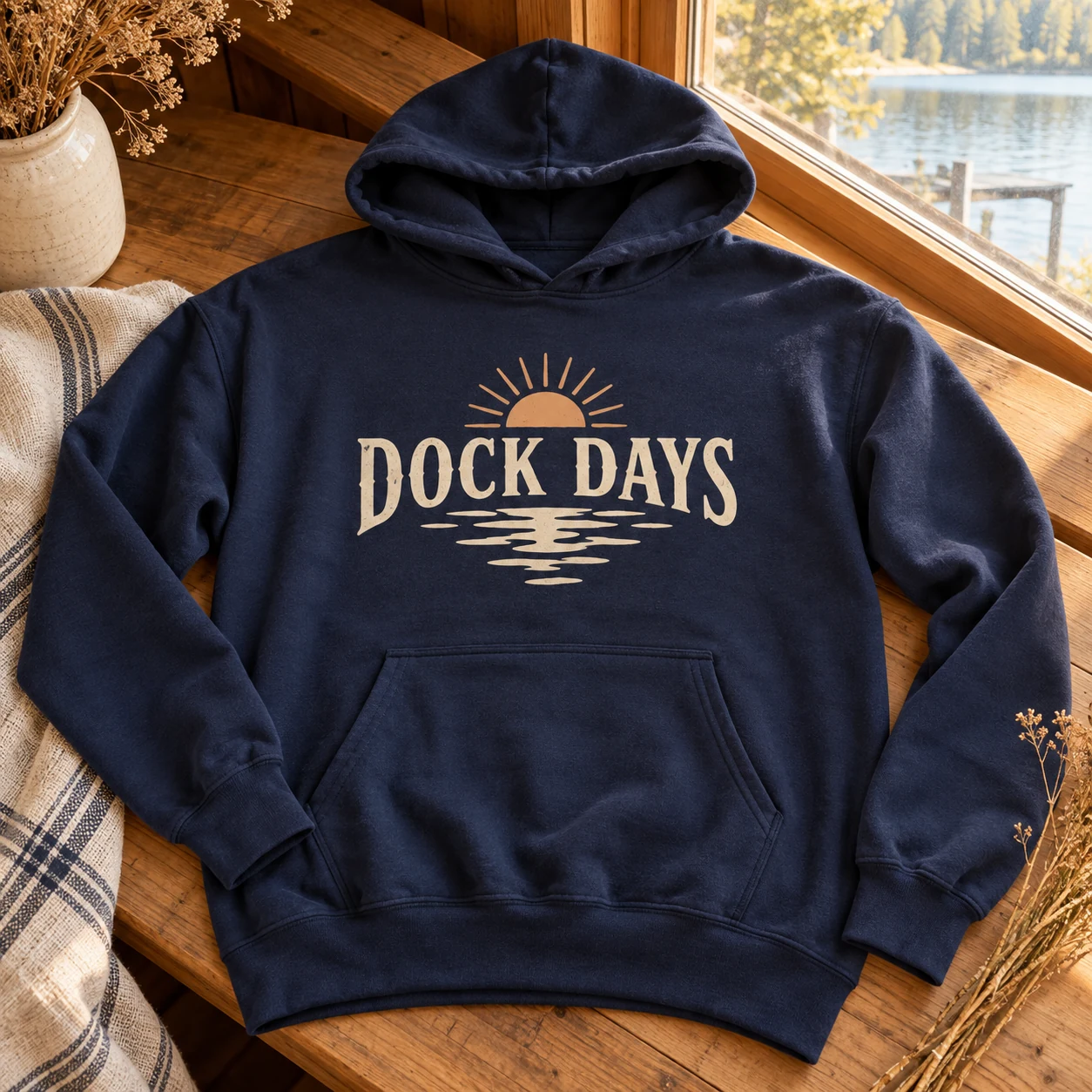 Dock Days in a warm styled setting