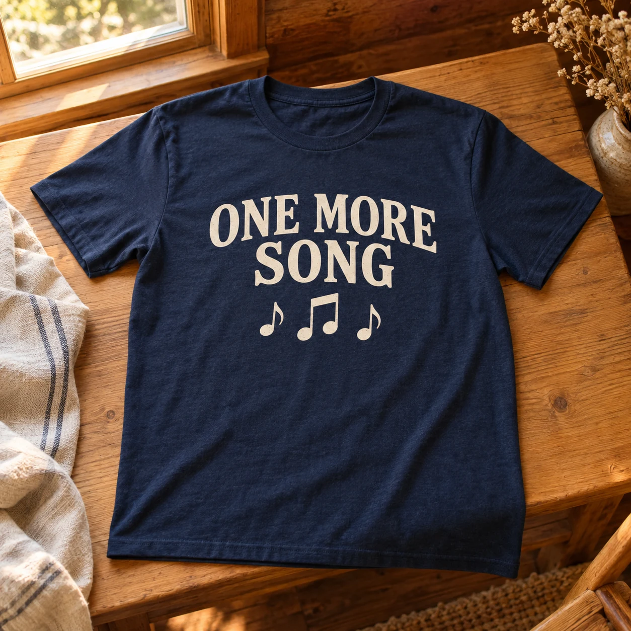 One More Song in a warm styled setting