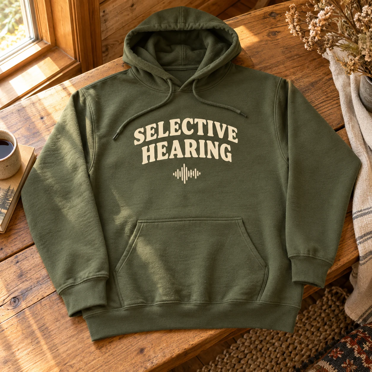 Selective Hearing in a warm styled setting