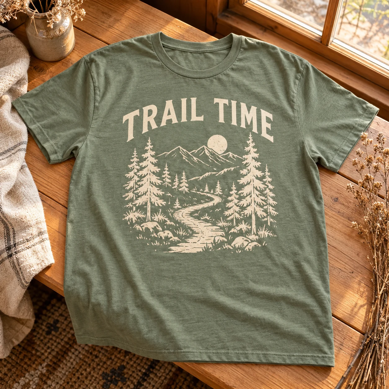 Trail Time in a warm styled setting