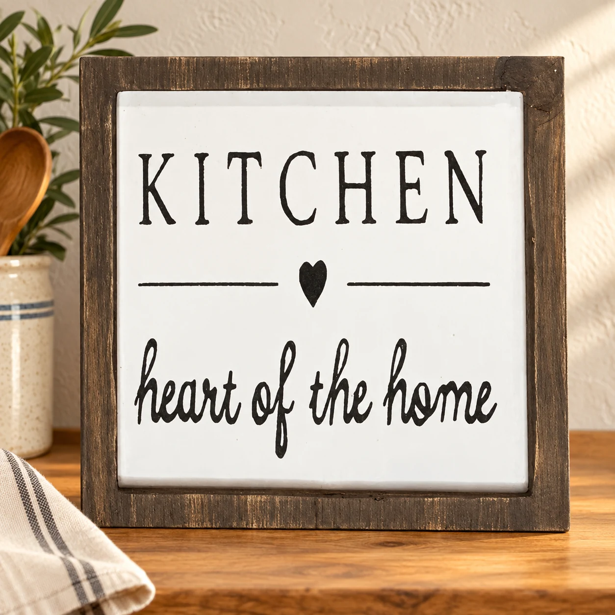 Kitchen — Heart of the Home in a warm styled setting