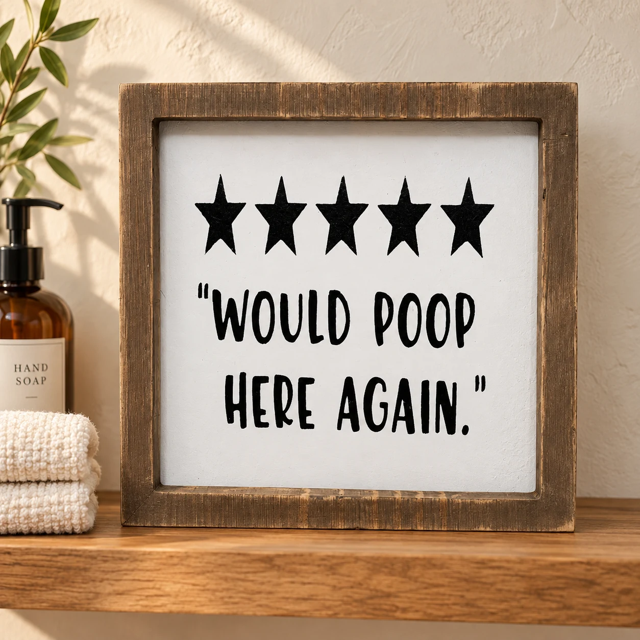 Five-Star Bathroom in a warm styled setting